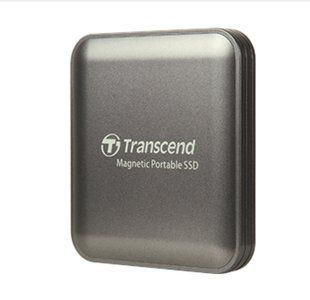 ssd зовнішній TRANSCEND 2TB, External SSD, ESD420C, USB 20Gbps, Type C,Magsafe,Iron Gray