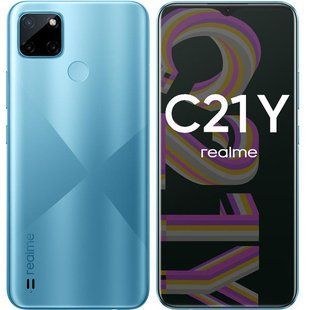 Смартфон Realme C21Y no NFC 4/64Gb (RMX3263) (синий)