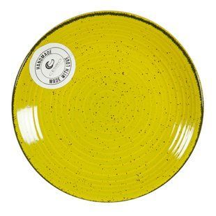 Тарілка Cesiro SPIRAL цитрон/20 см/десерт (1) (D3070S/G140)