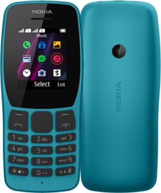 Мобільний телефон Nokia 110 Dual SIM (blue) TA-1192