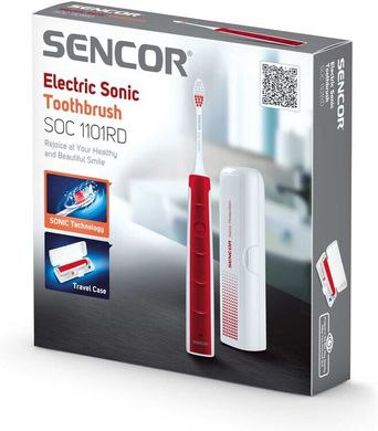 Зубная электрощетка Sencor SOC 1101RD