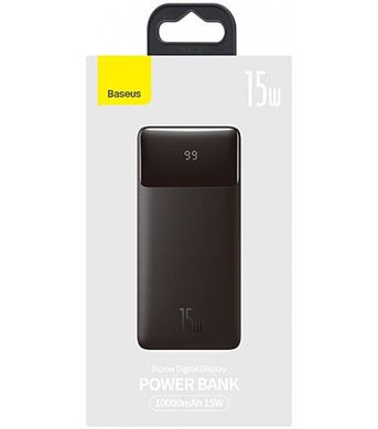 Power Bank Baseus 10000mAh 15W Display (PPDML-I01) Black