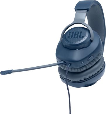 Навушники JBL QUANTUM 100 Blue (JBLQUANTUM100BLU)