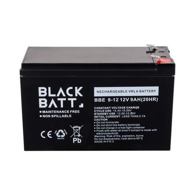 Гелевый аккумулятор BlackBatt BB 09 12V/9Ah