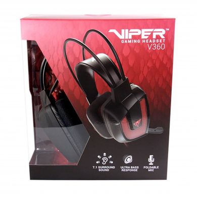 Гарнітура Patriot Viper V360 Virtual 7.1 Headset Black/Red