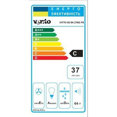 Вытяжка Ventolux VITTO 60 BK (700) PB
