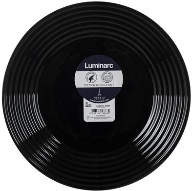 Тарелка Luminarc HARENA BLACK /25 см/обед. (L7611)