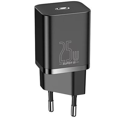 Зарядний пристрій Baseus Super Si 1C 25W (CCSP020101)чорний