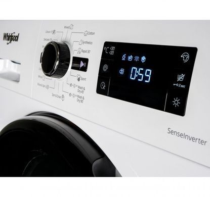 Стирально-сушильная машина Whirlpool FWDG86148BEU