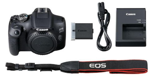 Цифрова дзеркальна фотокамера Canon EOS 2000D 18-55 IS + 75-300