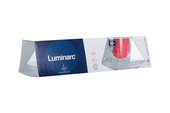 Сервіз чайний Luminarc LANCE, 4 предмети