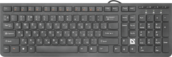 Клавиатура Defender (45530)UltraMate SM-530 RU, черная