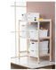 Корзина IDEA HOME 00637 Pyramid White 2.8л  фото 5