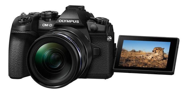 Цифрова камера Olympus E-M1 mark II 12-40 Kit чорний