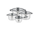 Набор посуды RINGEL IQ BE BRAVE 4 предмета 1л + 4.2л (IQ-9000-2 KIT) фото 1