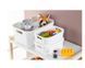 Корзина IDEA HOME 00637 Pyramid White 2.8л  фото 4