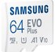 Карта пам'яті Samsung EVO Plus microSDXC 64GB (MB-MC64KA/EU) фото 2