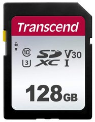 Карта памяти Transcend SDXC 128GB UHS-I U3 300S (TS128GSDC300S)