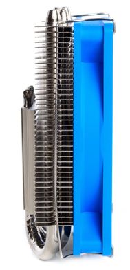 Вентилятор Qube Кулер проц. QB-OL400 Blue (92mm/4pin/4тепл.трубки)
