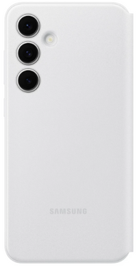 Чохол Samsung S24 FE Smart View Wallet Case White (EF-ZS721CWEGWW)