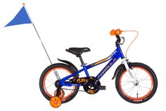 Велосипед 16" Formula FURY 2022 (синій з помаранчевим)