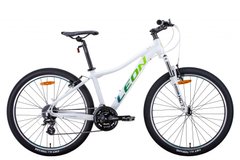Велосипед 26" Leon HT-LADY 2021 (біло-синій з салатовим)