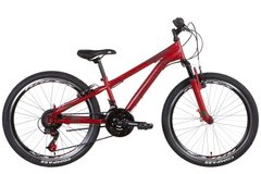 Велосипед 24" Discovery RIDER AM 2022 (красно-черный (м))