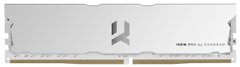 Оперативная память GoodRam DDR4 8GB 3600MHz IRDM PRO Hollow White (IRP-W3600D4V64L17S/8G)