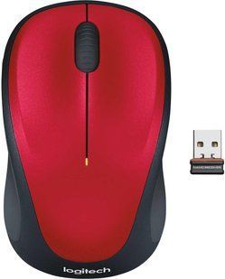 Миша Logitech M235 Wireless Red (910-002496)