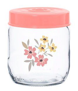 Банка Herevin Pink Flowers 0.425 л (171341-075)