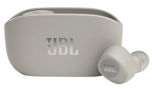Наушники JBL VIBE 100TWS Серебряный (JBLV100TWSIVREU)