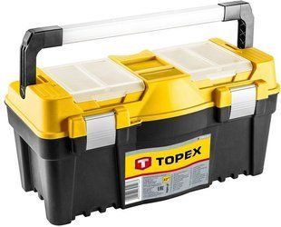 Ящик для инструмента Topex 22", с алюминиевой ручкой (79R128)