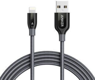 Кабель Anker Powerline+ Lightning - 1.8м V3 Space Gray