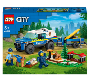 Конструктор LEGO City Мобильная площадка для дрессировки полицейских собак