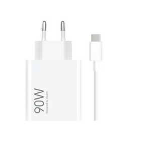 Зарядное устройство Xiaomi 90W HyperCharge Combo (Type-A) (BHR07ZBEU) белый + кабель USB-C