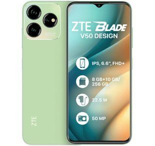Смартфон ZTE Blade V50 Design 8/256GB Green