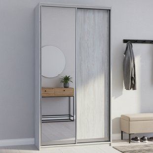 Шкаф купе Doros Сити Лайт Сосна Натти 1 ДСП / 1 зеркало 120х60х225 (DRS-011959)