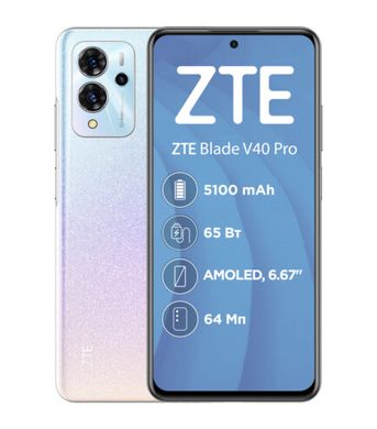 Смартфон Zte Blade V40 pro 6/128 GB Pink