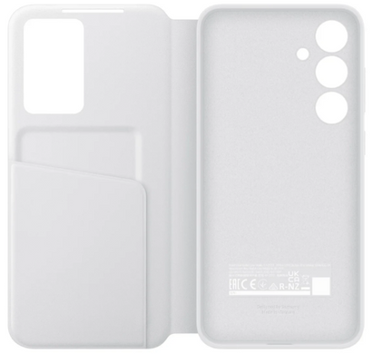 Чохол Samsung S24 FE Smart View Wallet Case White (EF-ZS721CWEGWW)