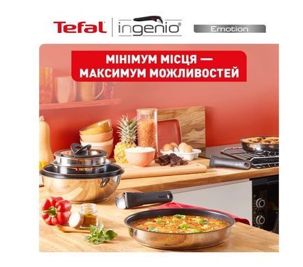 Набір сковорідок TEFAL Emotion Ingenio 24+28 см (L897S374)