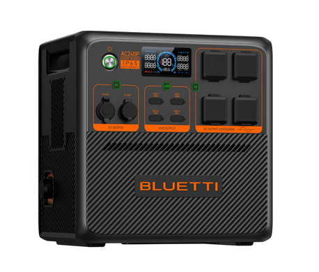 Зарядная станция Bluetti AC240P 1843Wh 2400W (P-AC240P-EU-GY-BL-010)