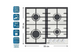 Варильна поверхня PRIME TECHNICS PGH 50016 FIXC фото 3