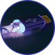 Кабель Defender ACH03-03LT USB(AM)-Lightning Синя LED підсв. 1м фото 3