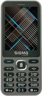 Мобильный телефон Sigma mobile X-Style 31 Power TYPE-C grey