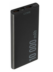 УМБ Forever Core power bank 10000 mAh SPF-01 PD + QC 18W Black (GSM115916)