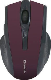 Миша Defender Accura MM-665 Wireless Red