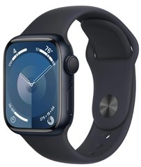 Смарт годинник Apple Watch S9 41mm Midnight Alum Case with Midnight Sp/b - S/M