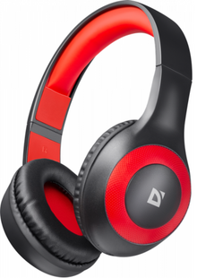 Гарнитура Defender FreeMotion B575 Black + Red, Bluetooth (63575)