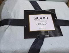 Флисовый плед Soho размер 200x230 см, Pattern Мятный