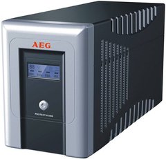 Джерело безпер. живлення AEG UPS ProtectA 1000VA/600WLCD(tel,fax,modem,network) Джерело безперебiйного живлення
